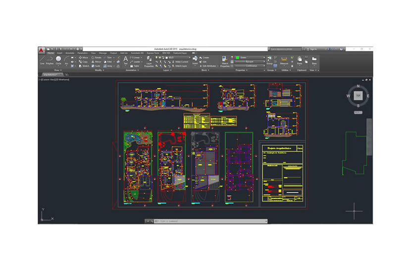 projeto em CAD